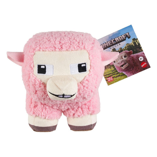 A Minecraft Movie Plush Figure Pink Sheep 20  cm