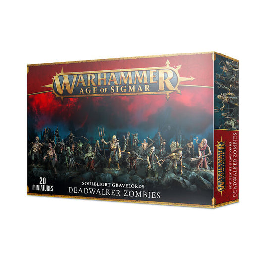 Age of Sigmar SOULBLIGHT GRAVELORDS:DEADWALKER ZOMBIES