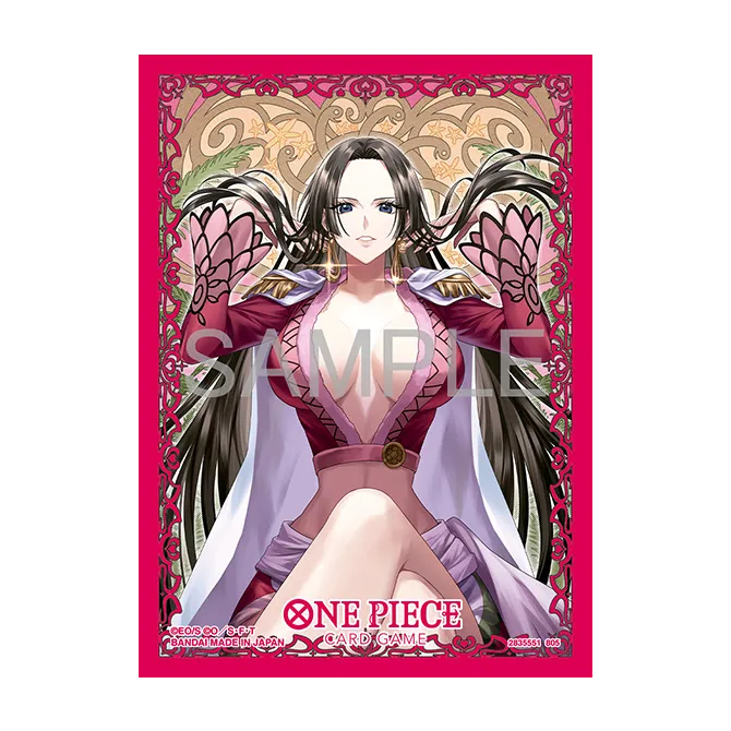 One Piece Card Game Official Sleeves 13 (Boa Hancock)