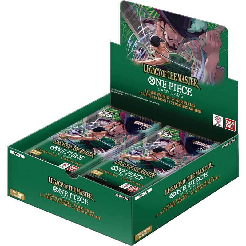 One Piece Card Game: OP-12 Booster Display Legacy of the Master
