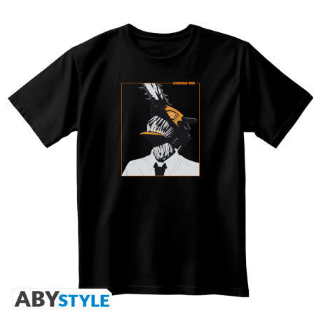 CHAINSAW MAN - Tshirt unisex black - Chainsaw Man