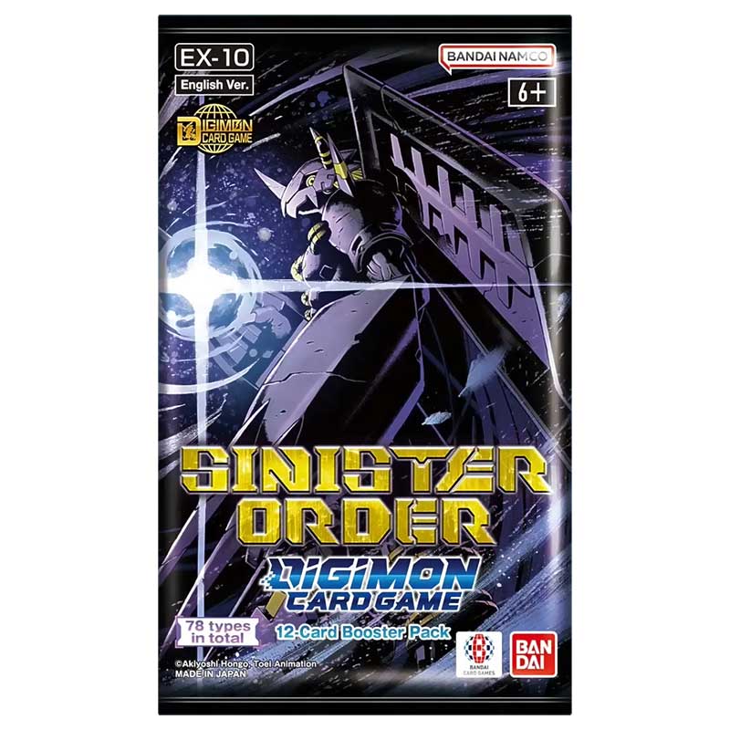 Digimon Card Game EX-10 Extra Sinister Order Booster pack