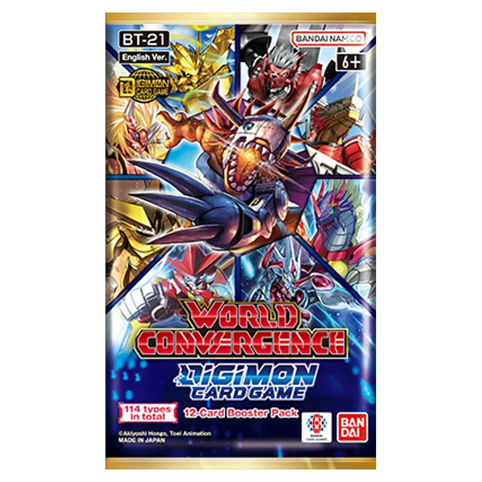 Digimon Card Game World Convergence BT-21 Booster Pack