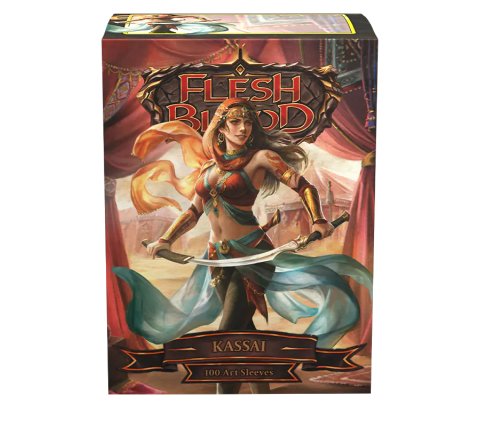 Dragon Shield Matte Art Sleeves - Flesh & Blood Kassai (100 Sleeves)