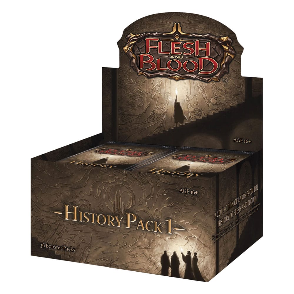 Flesh and Blood TCG History Pack 1 Booster Display
