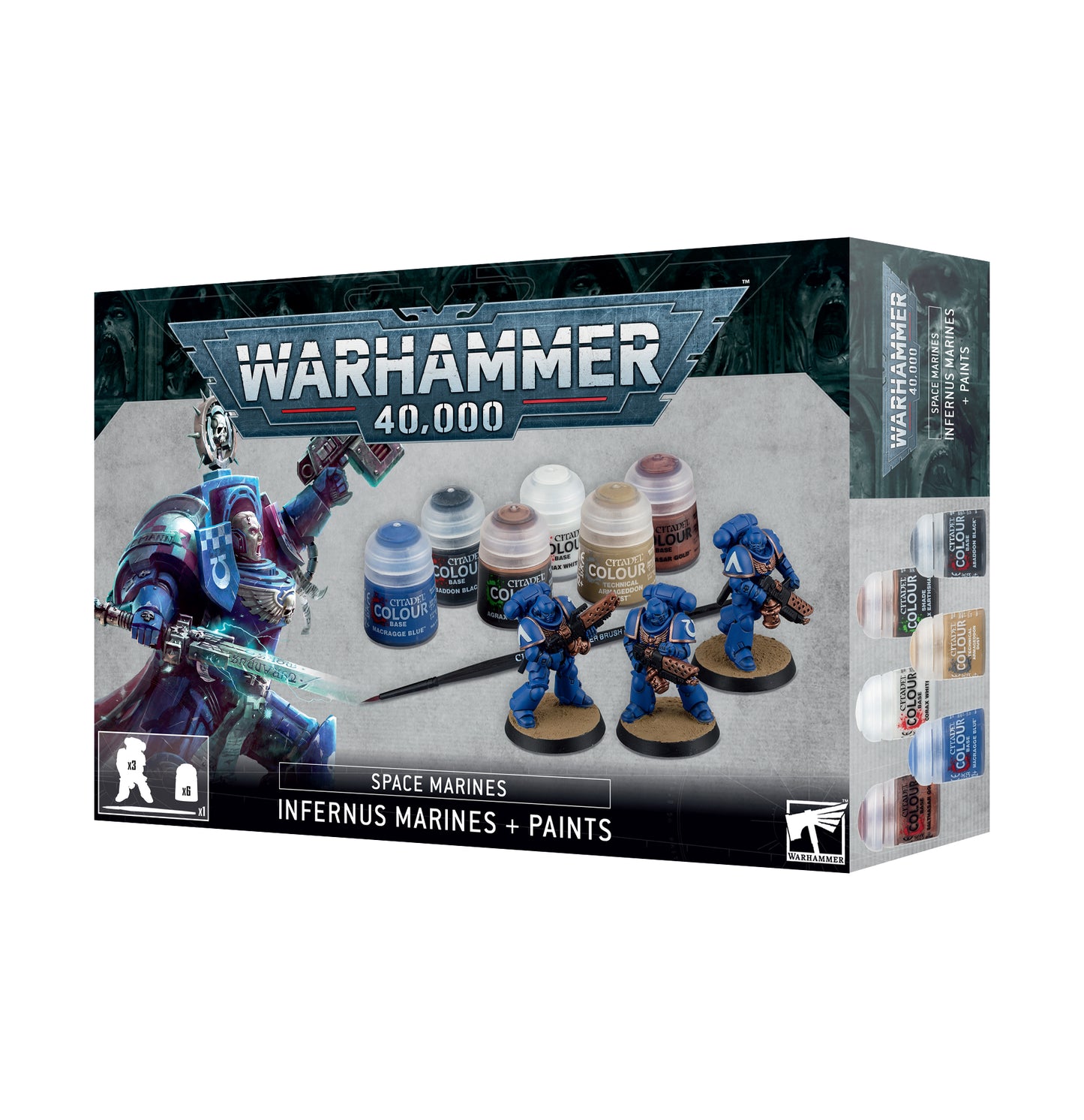 Infernus Marines Paints Set