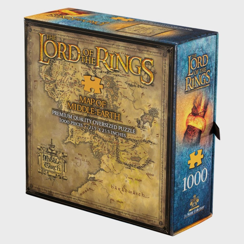 Lord of the Rings Jigsaw Puzzle Map (1000 pieces)