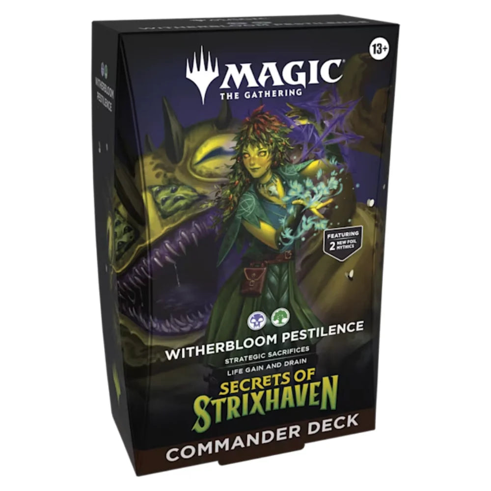 Magic The Gathering: Secrets of Strixhaven Witherbloom Pestilence Commander Deck