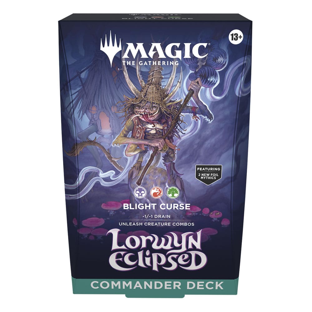 Magic the Gathering Lorwyn Eclipsed Commander Deck (Blight Curse)