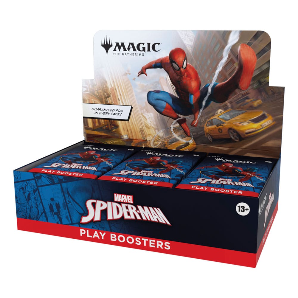 Magic the Gathering Marvel's Spider-Man Play Booster Display