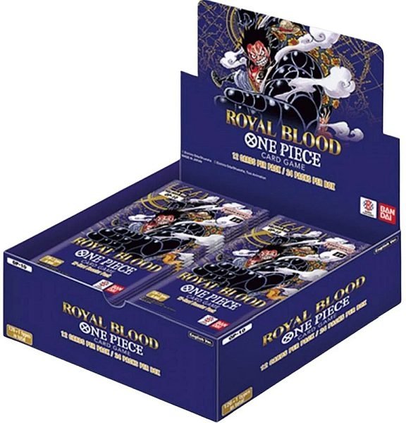 One Piece Card Game OP10 Royal Blood Booster Display