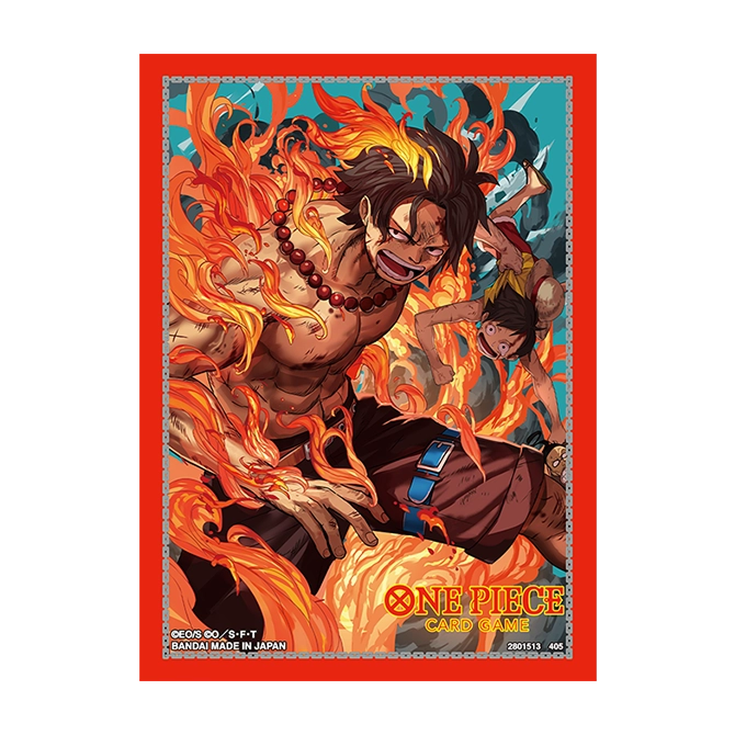 One Piece Card Game Sleeves TCG+ Stores Lim. Edit. Vol.5 (Portgas.D.Ace)