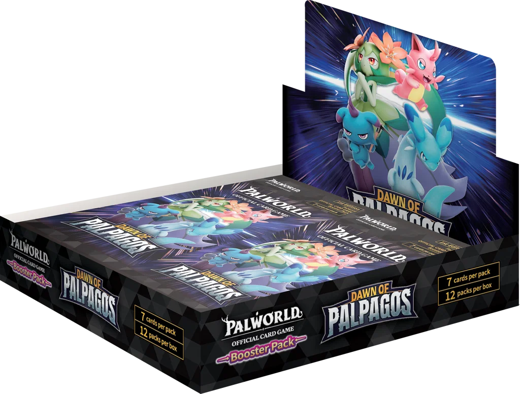 Palworld Official Card Game Dawn of Palpagos Booster Box (BP01 )