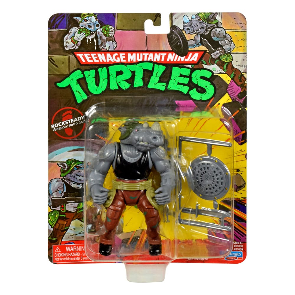 Teenage Mutant Ninja Turtles Action Figure Rocksteady