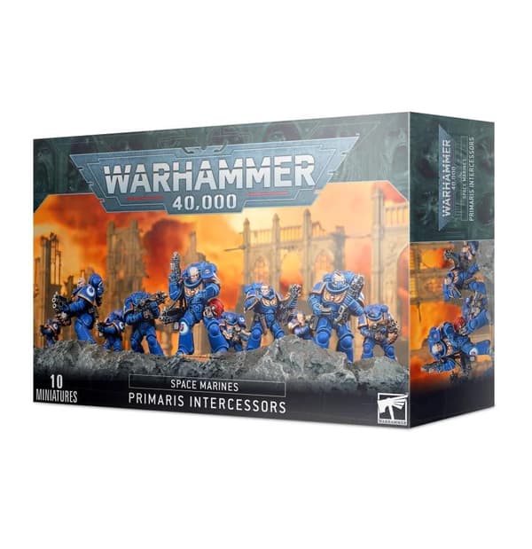 Warhammer 40K SPACE MARINES: INTERCESSOR Squad