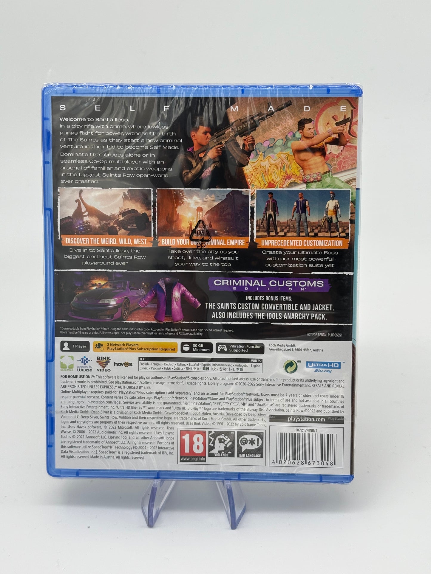 Saints Row Criminal Customs Edition