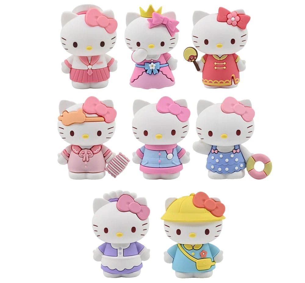 Hello Kitty Sanrio Dress-Up Series Mini Figures 7 cm Blind Box