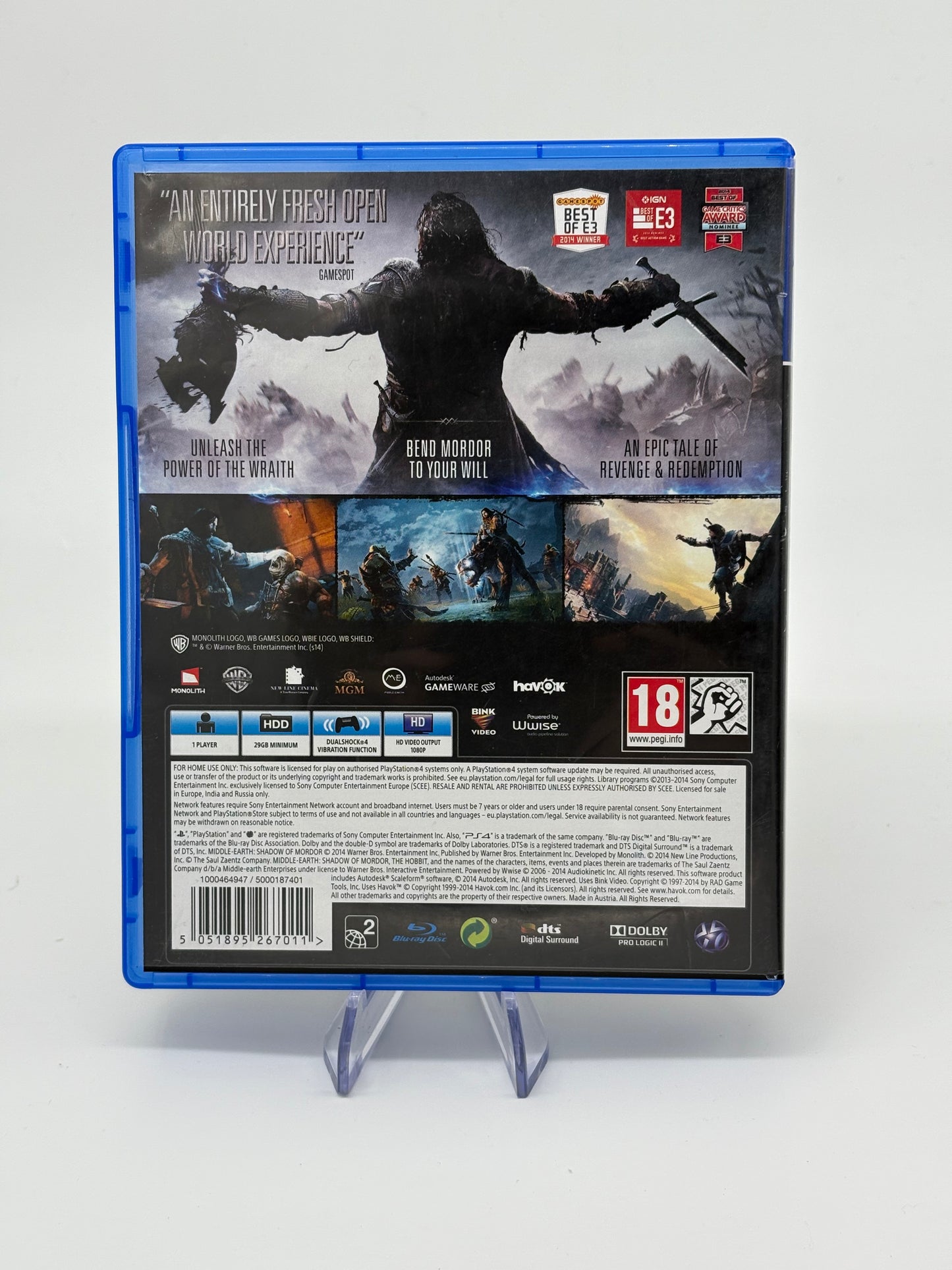 Shadow of Mordor (PS4)