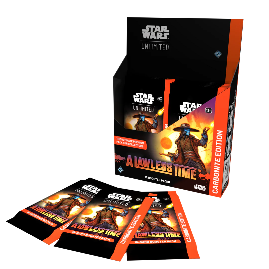 Star Wars: Unlimited - A Lawless Time - Carbonite Booster Box Display