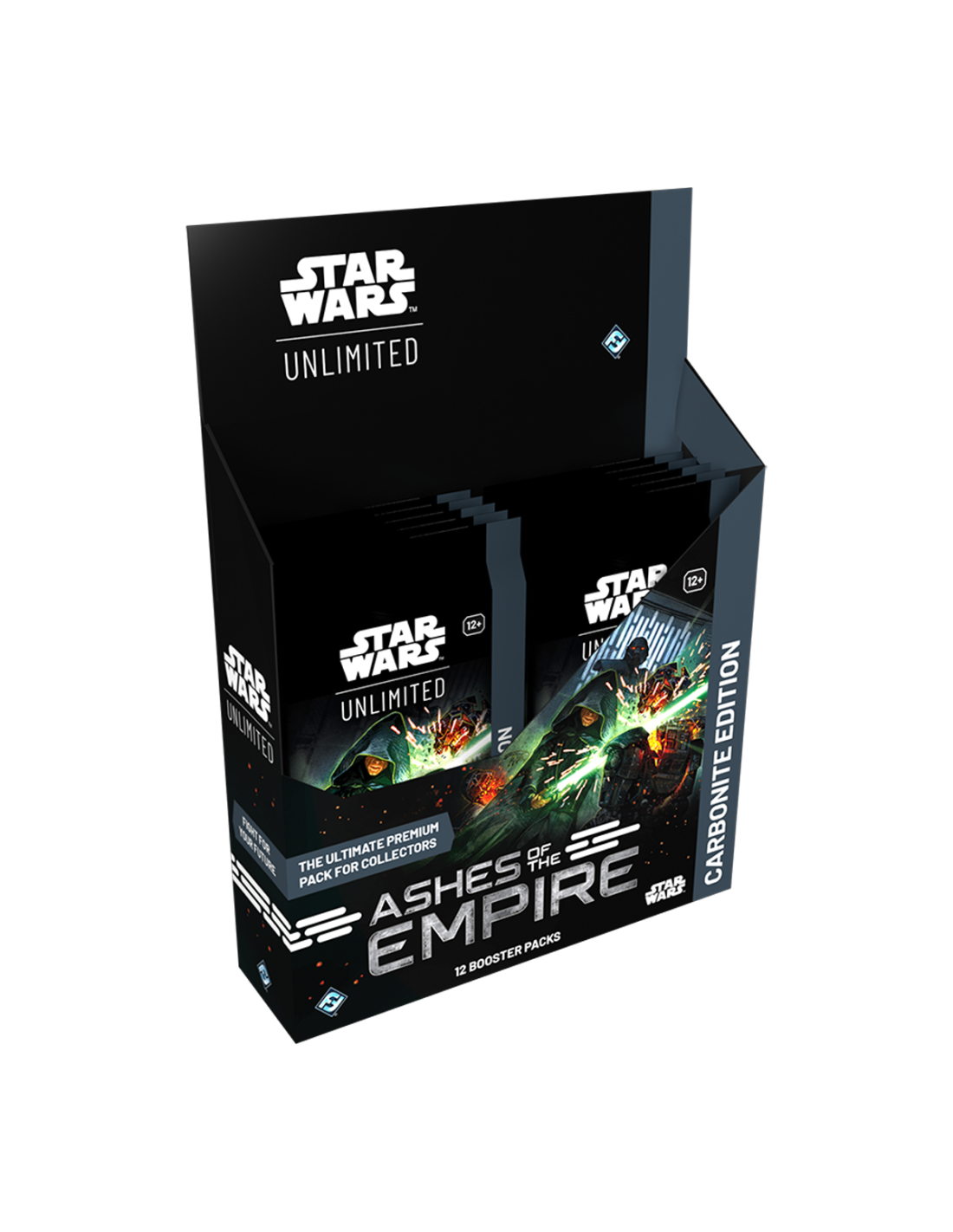 Star Wars Unlimited: Ashes of the Empire Carbonite Booster Display