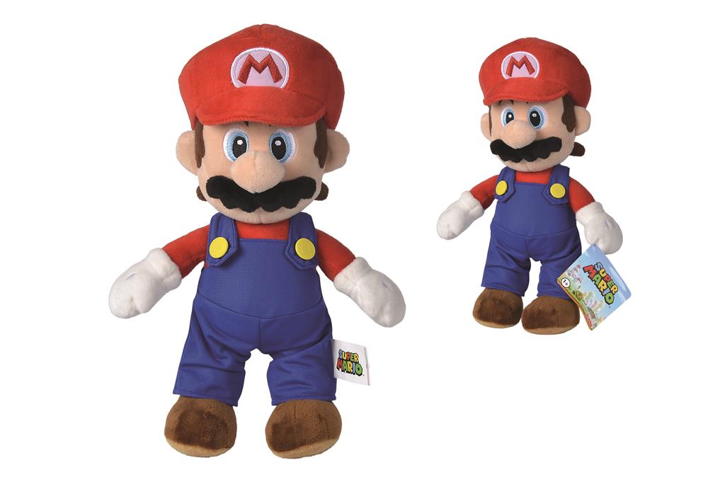 Super Mario Plush Figure Mario 30cm