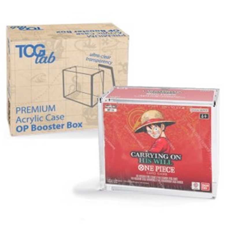 TcgLab Premium Protective Case for OP Booster Box Magnetic Plexiglass