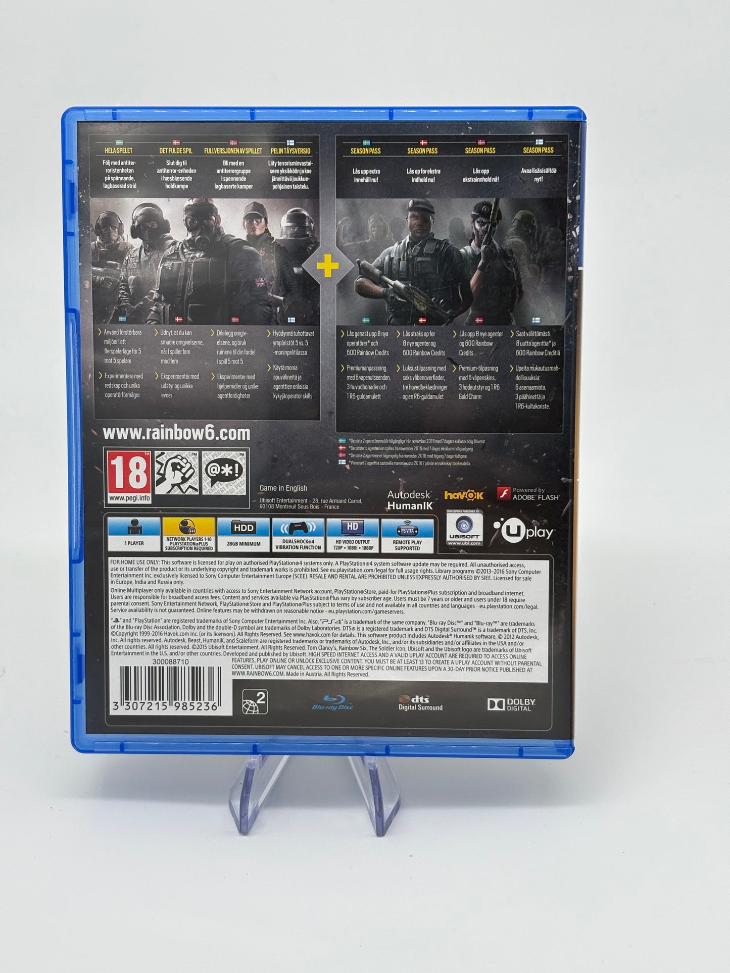 Tom Clancys Rainbowsix Siege Gold Edition