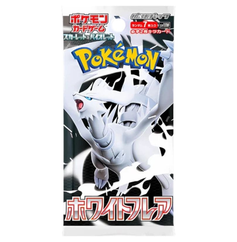 Pokemon White Flare Booster Pack (Japansk)