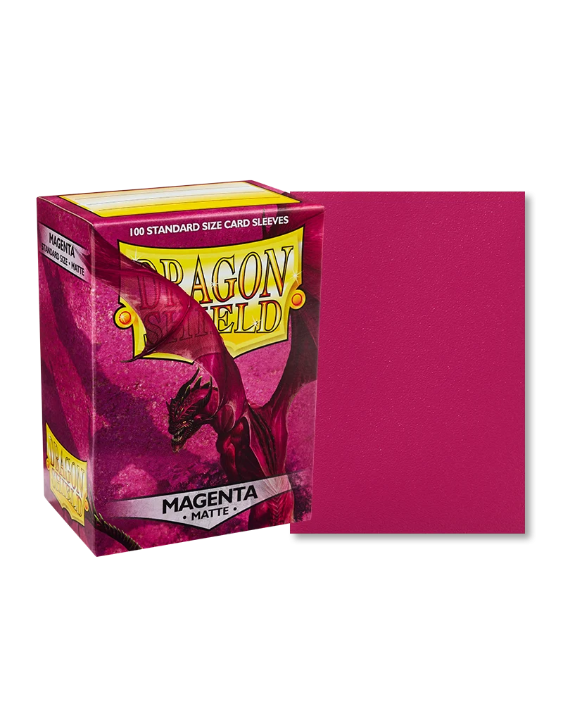 Dragon Shield Standard Sleeves - Magneta (100 Sleeves)