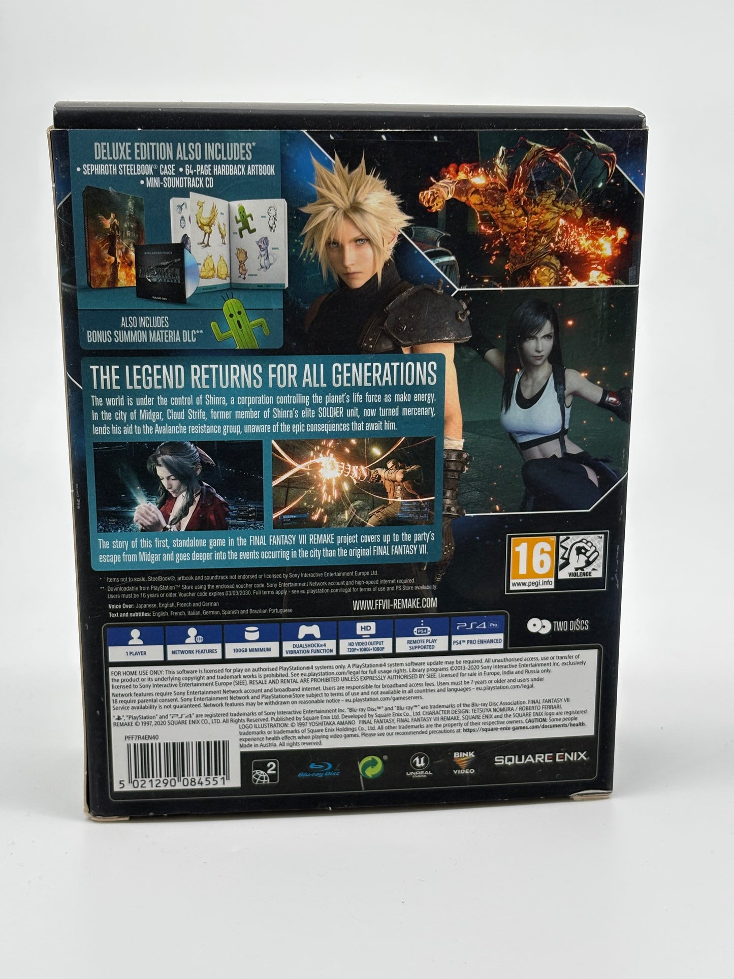 Final Fantasy VII Remake Deluxe Edition