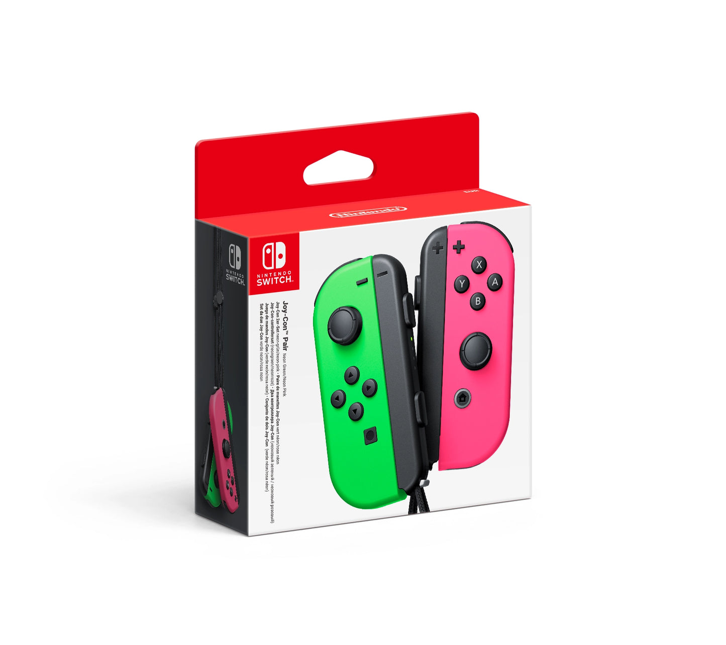 Joy-Con Pair - Neon Green/Neon Pink (SW)