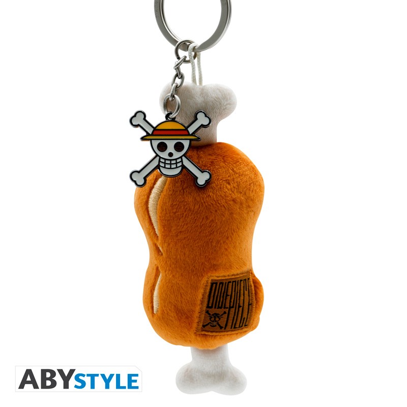 ONE PIECE - Plush Keychain "Meat on a bone"