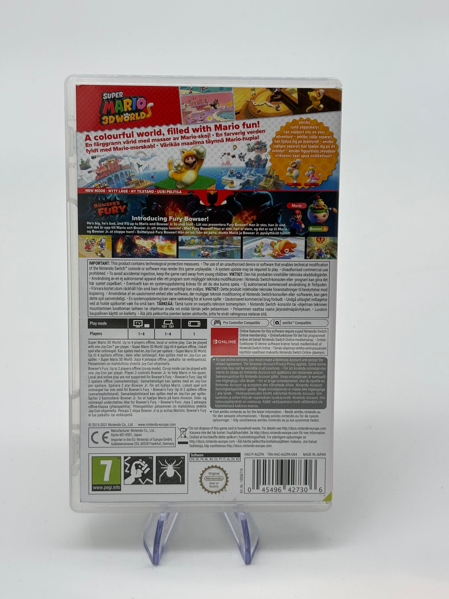 Super Mario 3D Worlds + Bowsers fury