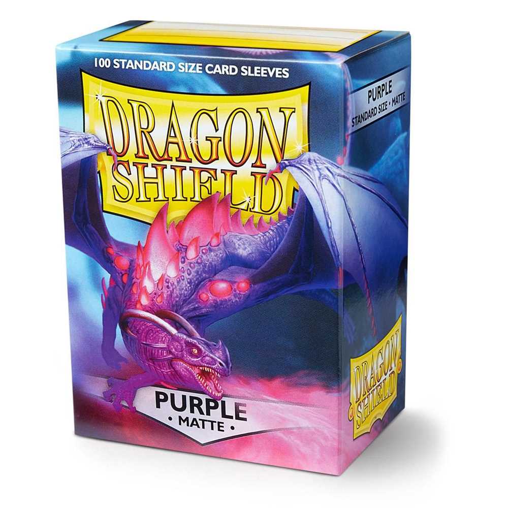 AT-11009 Dragon Shield Standard Sleeves - Matte Purple