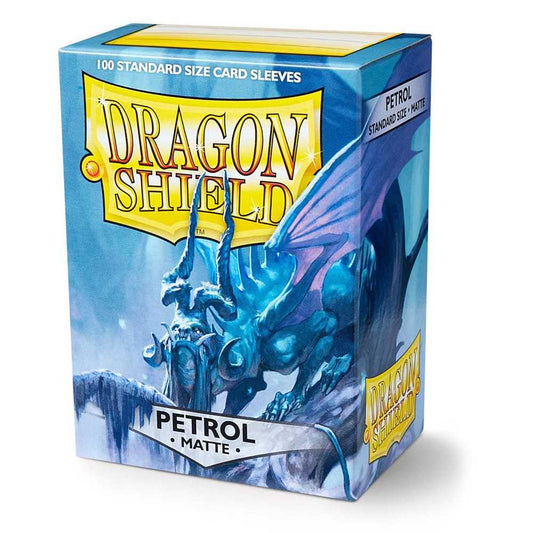 AT-11020 Dragon Shield Standard Sleeves - Matte Petrol