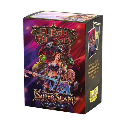 AT-16167 Dragon Shield Matte Art Sleeves - Flesh & Blood Super Slam (100 Sleeves)