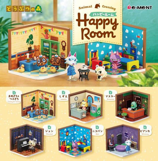 Re-ment Animal Crossing Mini Figures Happy Room Blind Box
