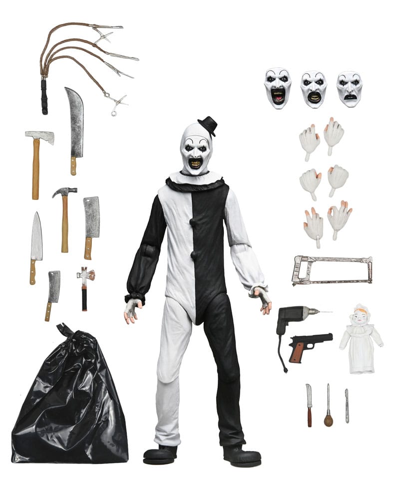 Art the Clown Terrifier Action Figure Ultimate 20 cm