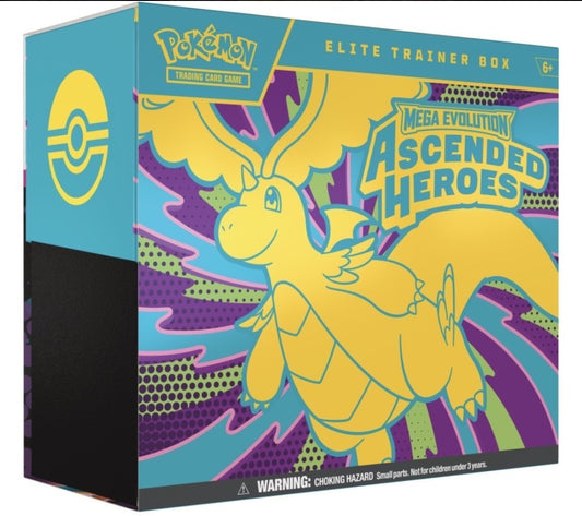 Pokemon Ascended Heroes – Elite Trainer Box (EN)