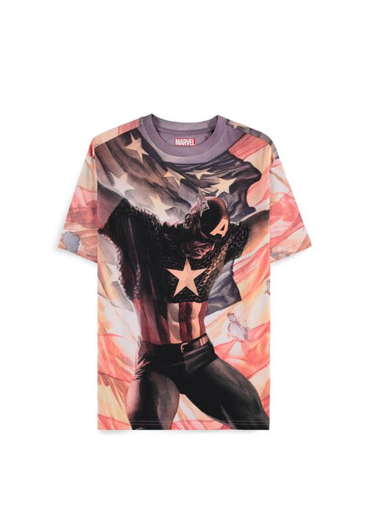 Captain America Brave New World T-Shirt Digital American (T-shirts)