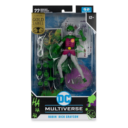 DC Rebirth DC Multiverse Action Figure Robin (Dick Grayson) (Jokerized) (Gold Label) 18 cm