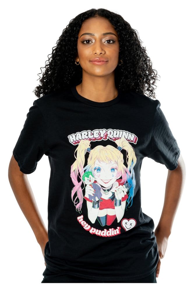 DC T-Shirt Harley Quinn Anime Puddin