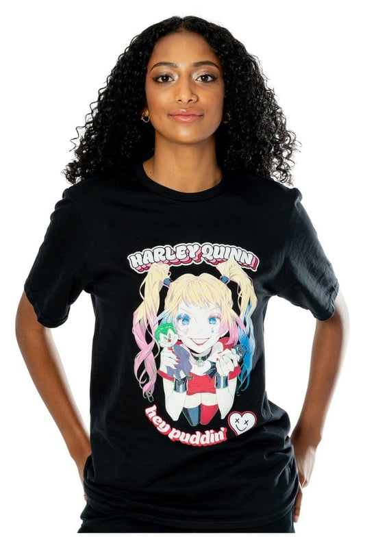DC T-Shirt Harley Quinn Anime Puddin