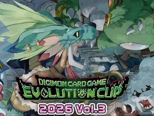 DIGIMON EVOLUTION CUP 2026 VOL. 3 Turnering 31 Oktober @Spelgalaxen