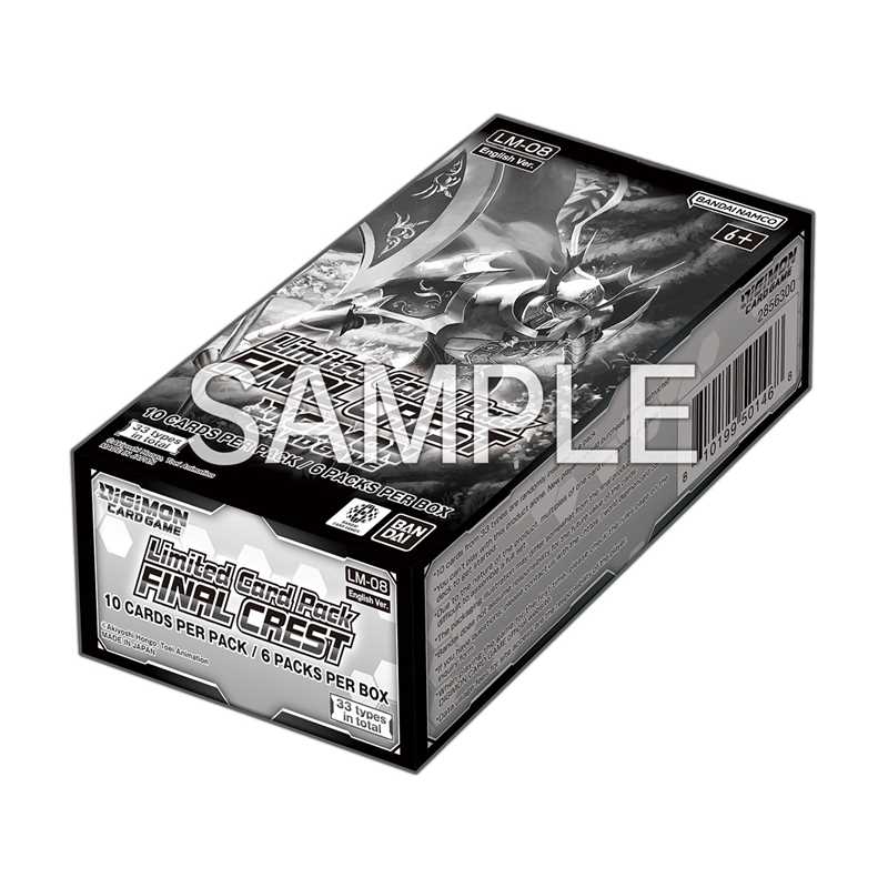 Digimon Card Game Limited Card Pack FINAL CREST LM-08
