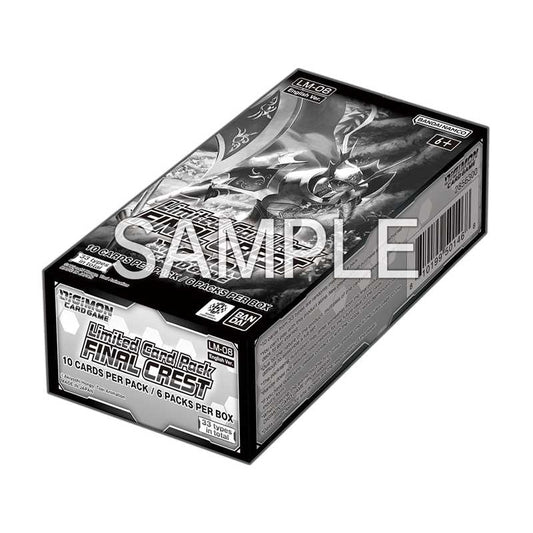 Digimon Card Game Limited Card Pack FINAL CREST LM-08