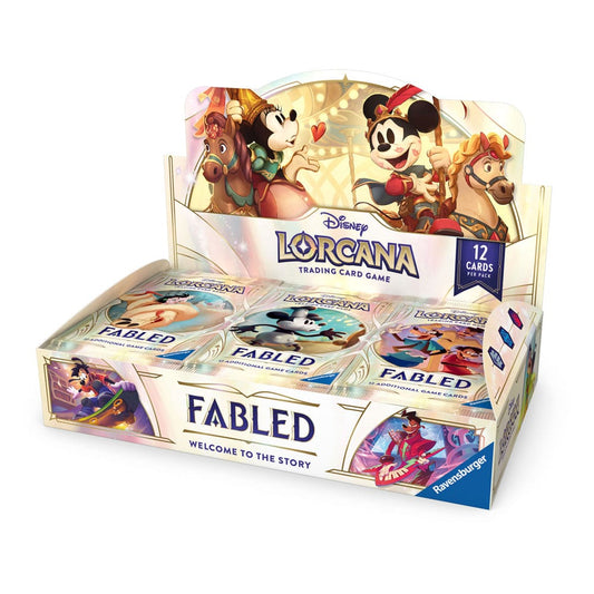 Disney Lorcana: Fabled - Booster Case (4 Displays)
