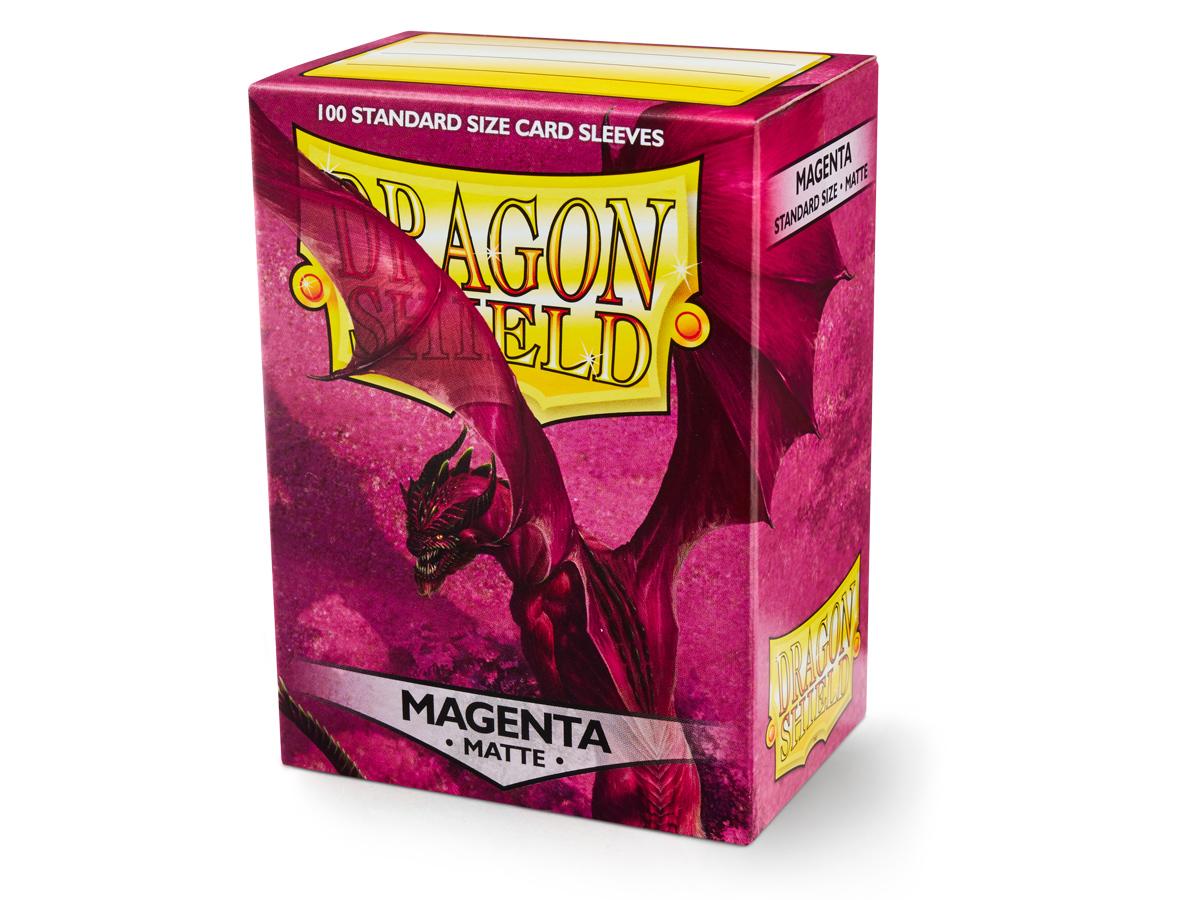 Dragon Shield Standard Sleeves - Magneta (100 Sleeves)