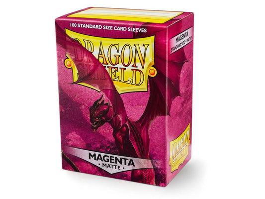 Dragon Shield Standard Sleeves - Magneta (100 Sleeves)