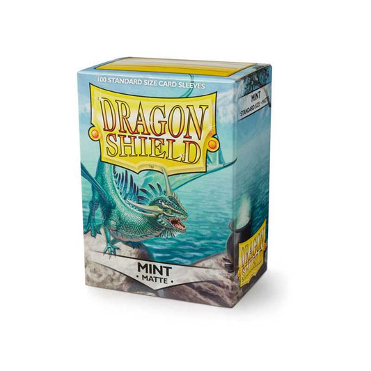 Dragon Shield Standard Sleeves - Matte Mint (100 Sleeves)